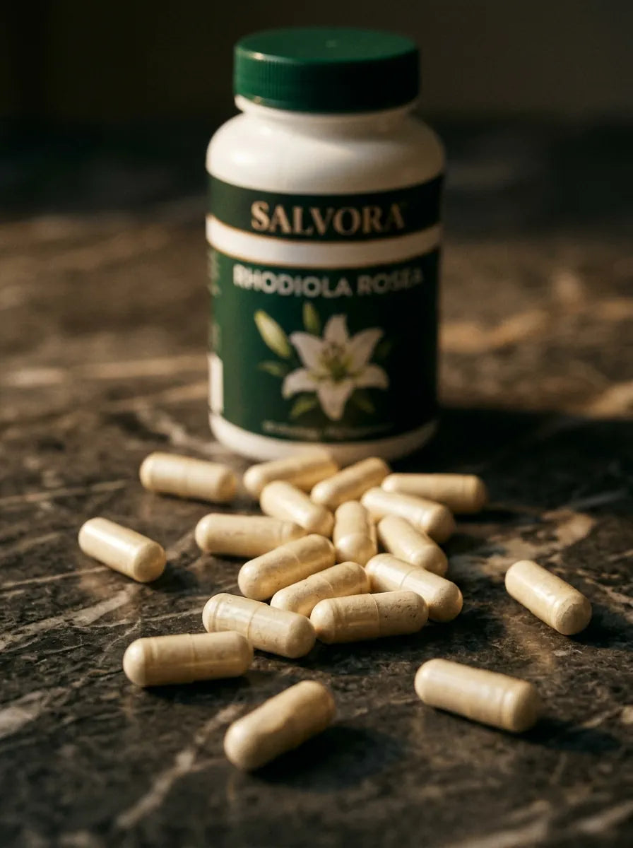 Rhodiola Rosea Salvora - capsulas macro