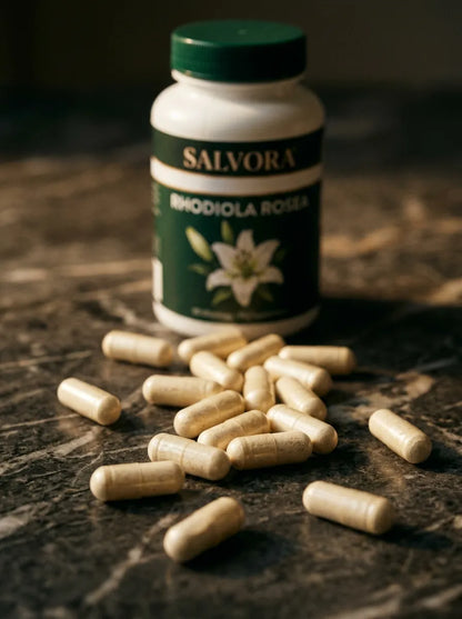 Rhodiola Rosea Salvora - capsulas macro
