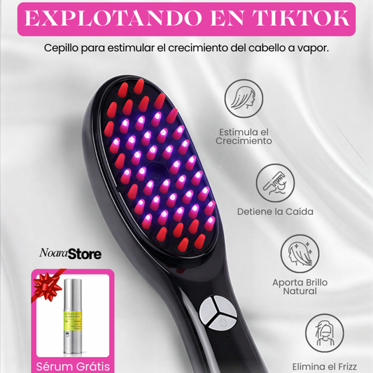 Cepillo de luz LEAD para el crecimiento del cabello
