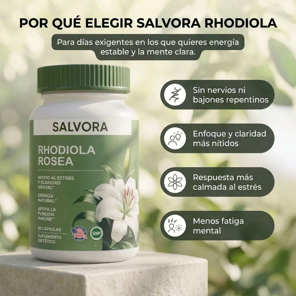 Por qué elegir Salvora Rhodiola